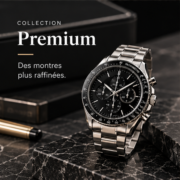 Collection Masterpiece – montre chronographe raffinée